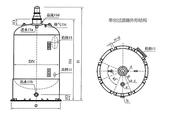 LDL-XWQ高效纖維球過濾器